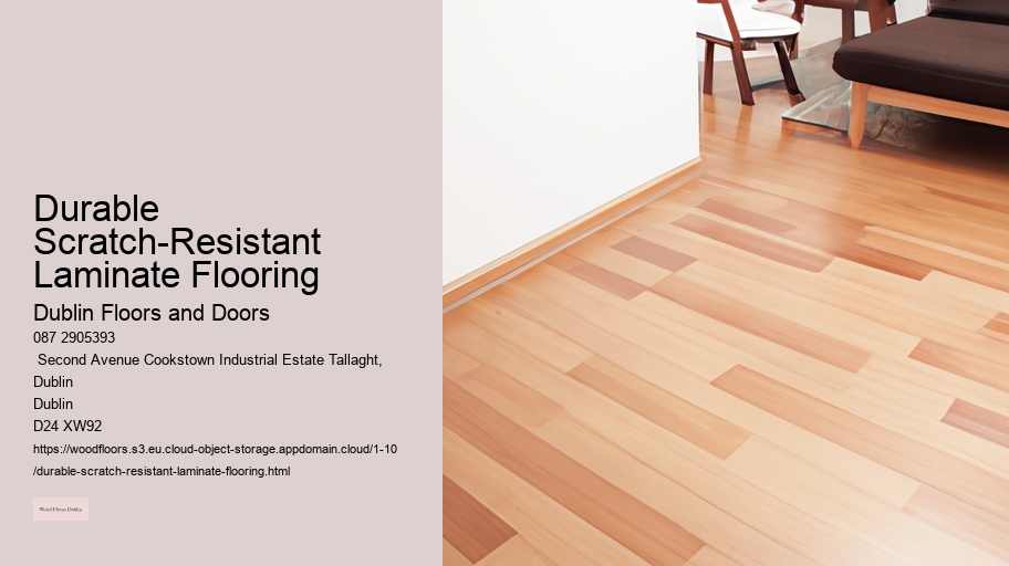 Durable Scratch-Resistant Laminate Flooring