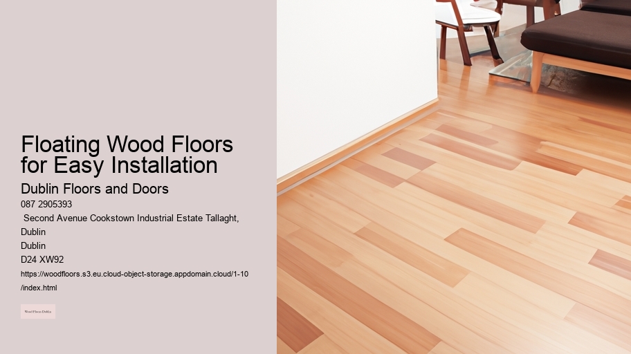 Floating Wood Floors for Easy Installation